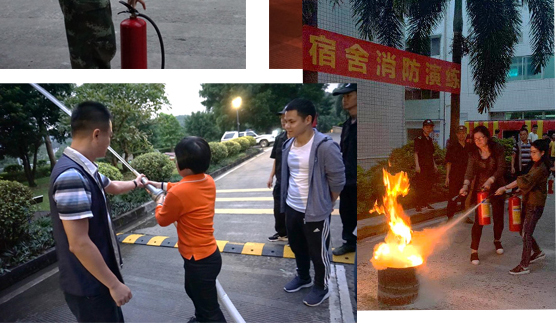 消防安全，防备于未“燃”——304am永利集团2018年集体宿舍消防安全培训及演练