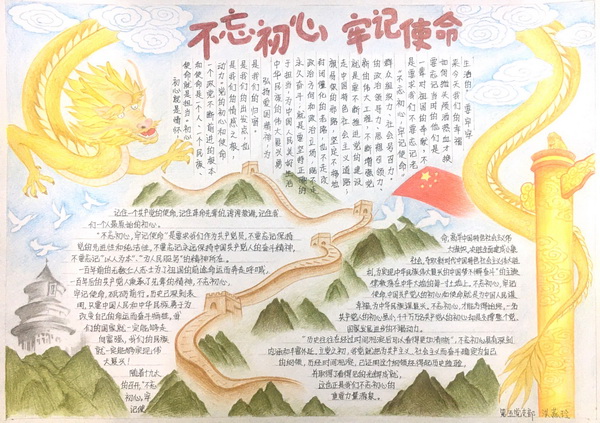 304am永利集团“不忘初心、服膺使命，我与总厂共奋进”  庆祝中华人民共和国成立70周年主题手抄报创作角逐 优良文章展示