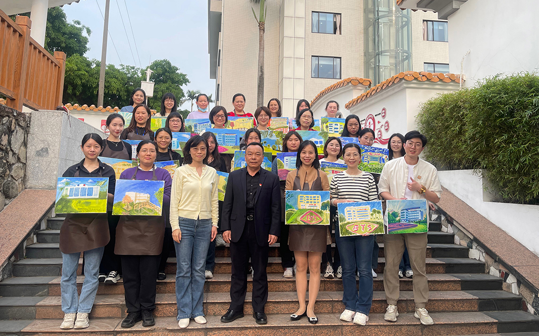 绘就俏丽 擘画蓝图丨总厂进杏装迎厂庆·庆三八”油画履历活动